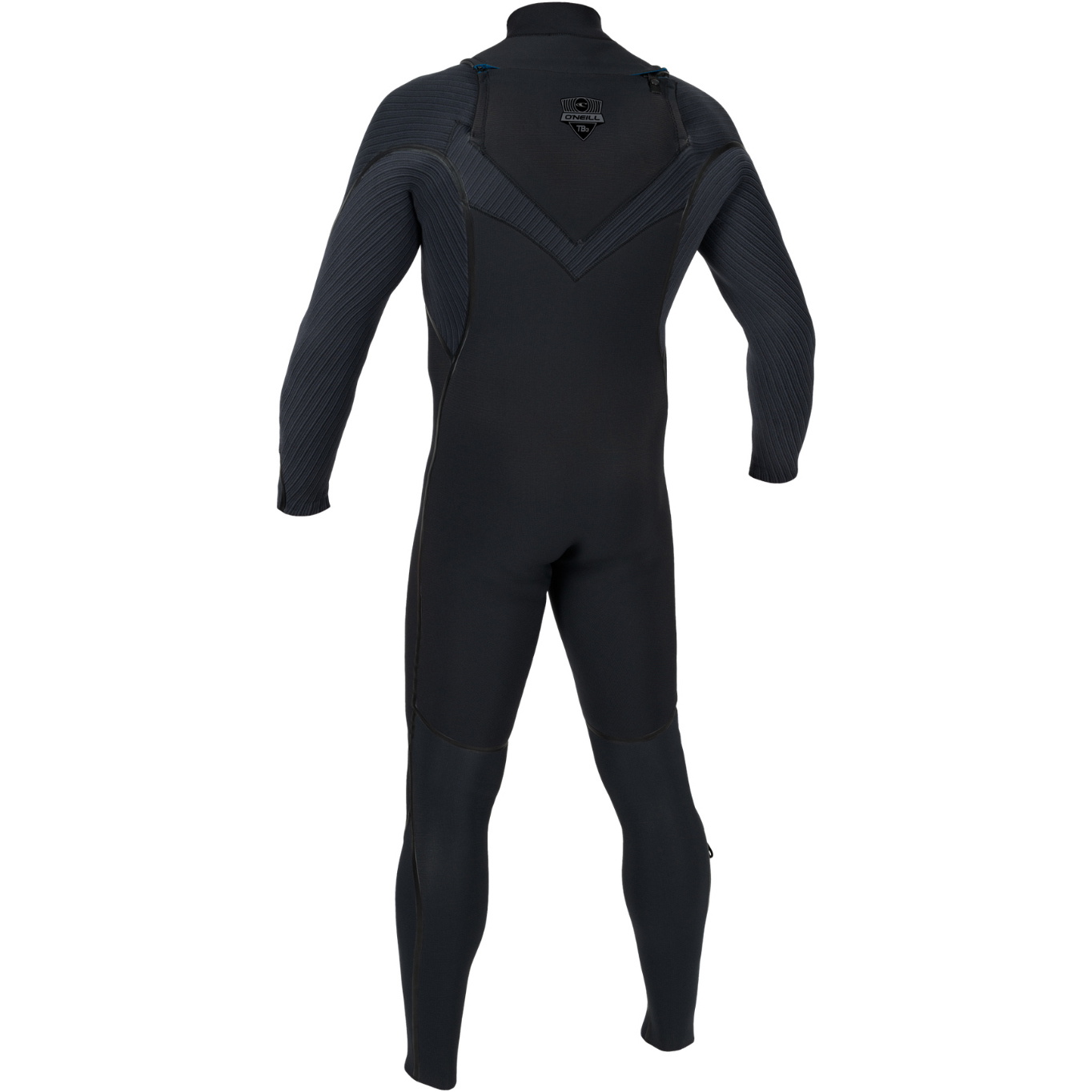 2026 O'Neill Mens Mutant+ 4/3mm Chest Zip Hooded Wetsuit 5724 - Black